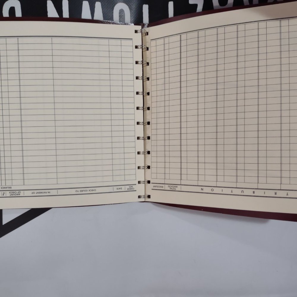 Check Register Book Notebook Journal - Picture 4 of 6